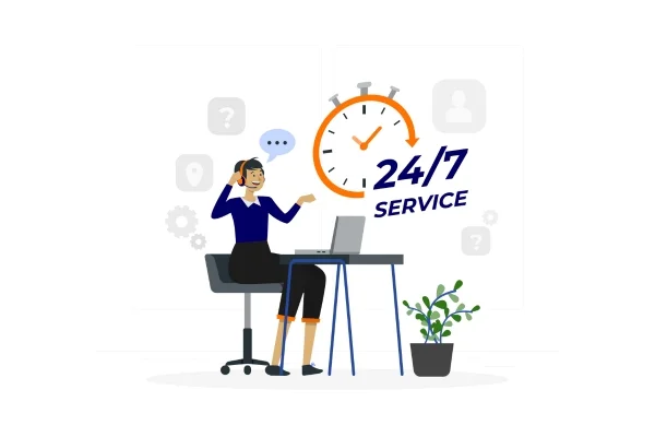 Availability of the 24_7 services