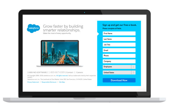 Landing Pages and Forms Pardot